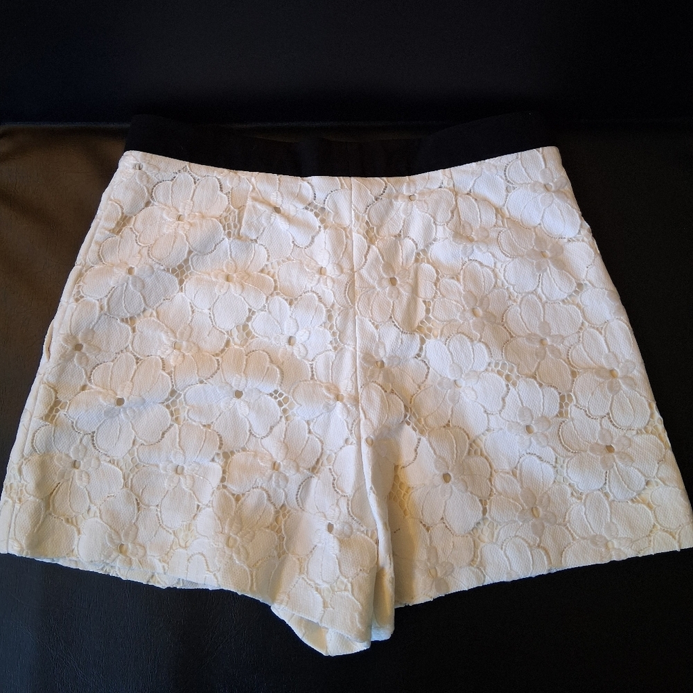 Sandro Floral Lace Shorts - Picture 6 of 9